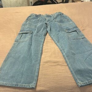 Amazon Flare Wide Leg Blue Jeans